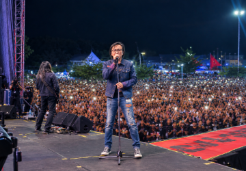 Ari Lasso Tutup HUT Kota Palu ke-48, Janji 8 Artis Menanti Tahun Depan