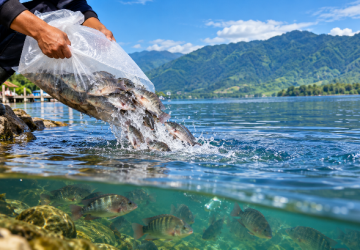 DKP Sulteng Minta Penebaran Ikan Nila di Danau Poso Dievaluasi