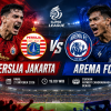 Persija vs Arema: Macan Kemayoran Cari Kebangkitan Setelah Kalah dari Persita