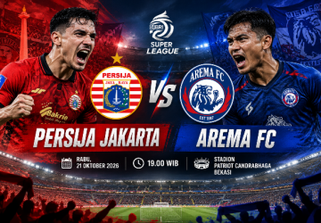 Persija vs Arema: Macan Kemayoran Cari Kebangkitan Setelah Kalah dari Persita