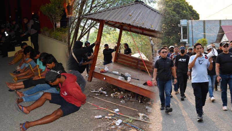 Penggerebekan Narkoba di Kayumalue Memanas, 7 Orang Diamankan